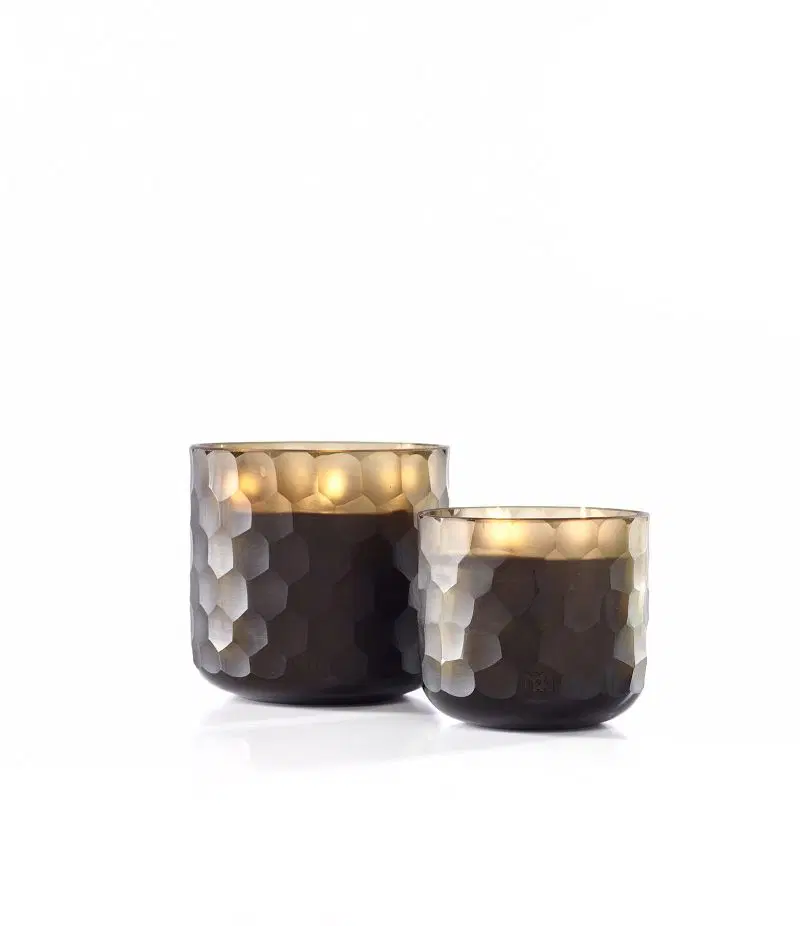 Onno Duftkerze Circle - Ginger Fig - Amber Small + Large