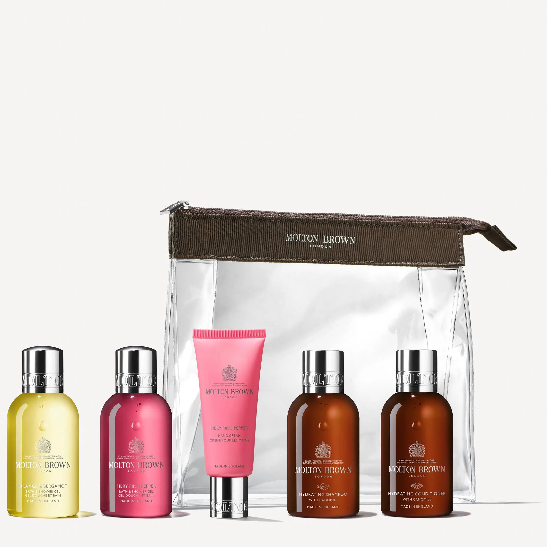 Molton Brown - The Revived Voyager Körper- und Haarpflege Set - Kulturtasche