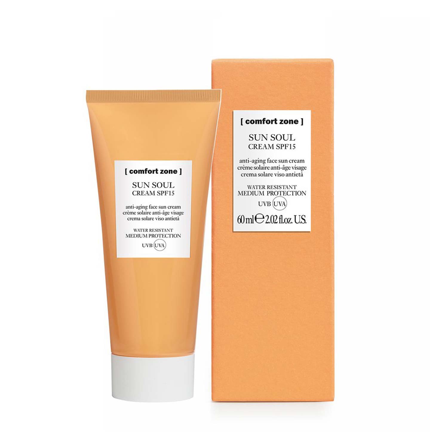 sun-soul-cream-15 Comfort Zone - Sun Soul Cream SPF 15 - Gesicht Sonnencreme 60 ml