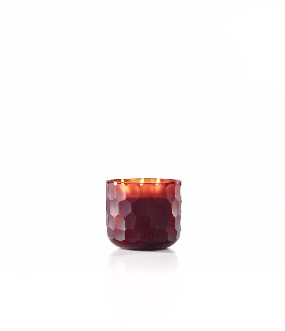 Onno Duftkerze Circle - Manyara - Red Small