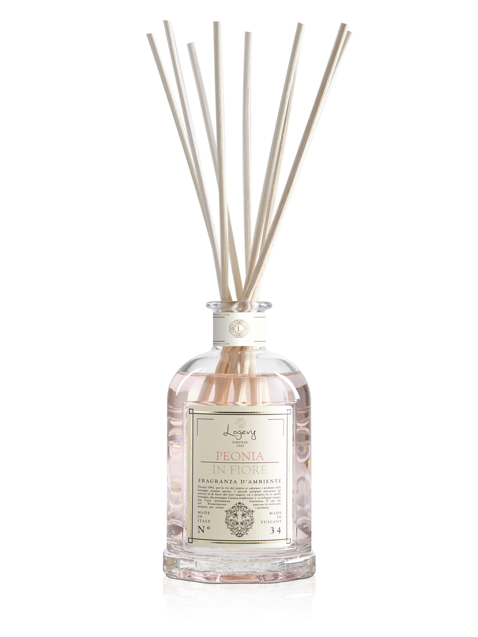 Logevy Firenze 1965 - Peonia in Fiore - Raumduft Diffusor & Spray Logevy Firenze 1965 - Peonia in Fiore - Raumduft Diffusor & Spray
