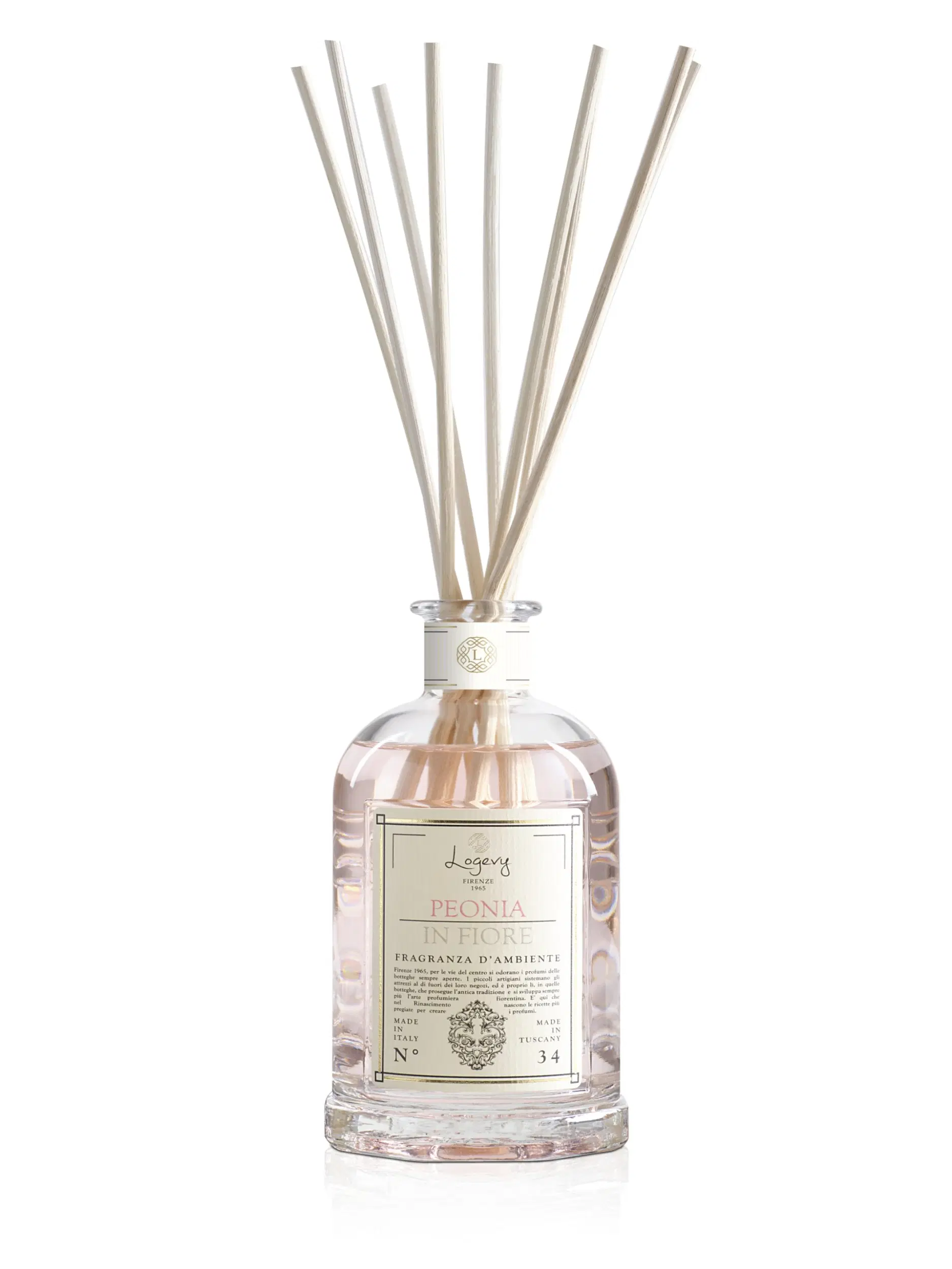 Logevy Firenze 1965 - Peonia in Fiore - Raumduft Diffusor & Spray