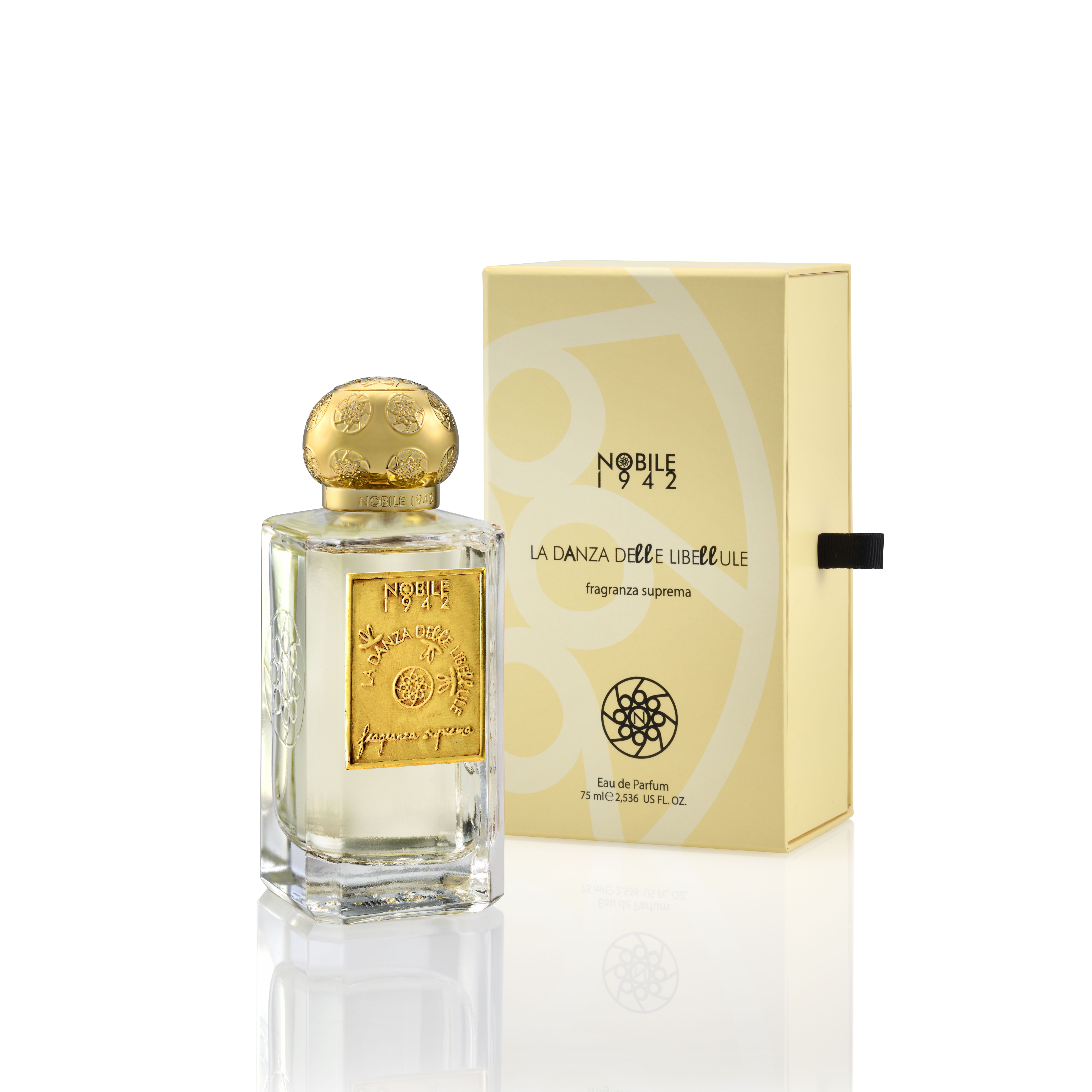 Libellule-EDP_Flakon-Box-neu_75ml_-8033406601245 Nobile 1942 - La danza delle libellule - Fraganza Suprema - Eau de Parfum 75 ml