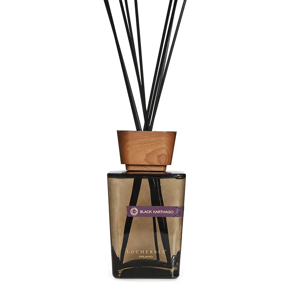 Locherber Milano - Black Karthago - Raumduft 250, 500, 1000 ml Diffusor oder Refill-Behälter