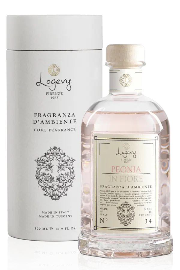 Logevy Firenze 1965 - Peonia in Fiore - Raumduft Diffusor & Spray
