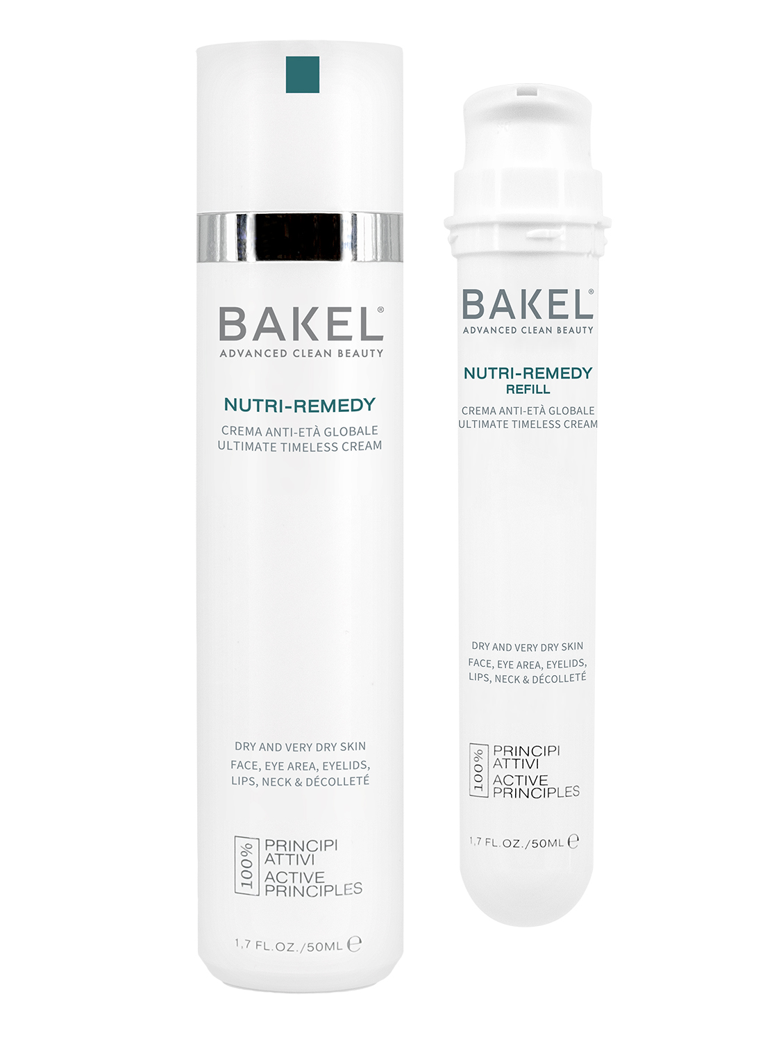 Bakel - Nutri-Remedy Case & Refill - 24h Creme