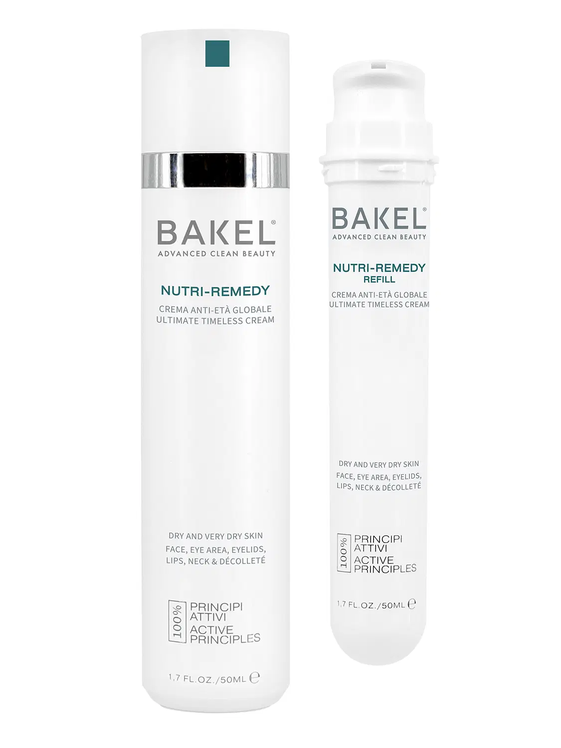 Bakel - Nutri-Remedy Case & Refill - 24h Creme