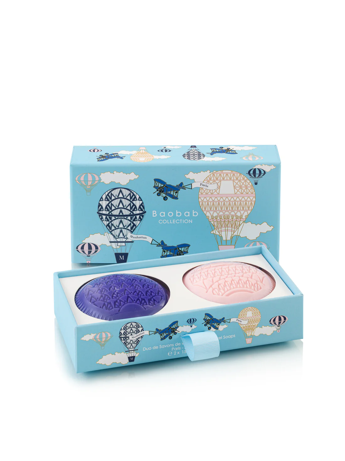 Baobab - Paris & Manhattan - Seifen Geschenkset Baobab - Paris & Manhattan - Seifen Geschenkset