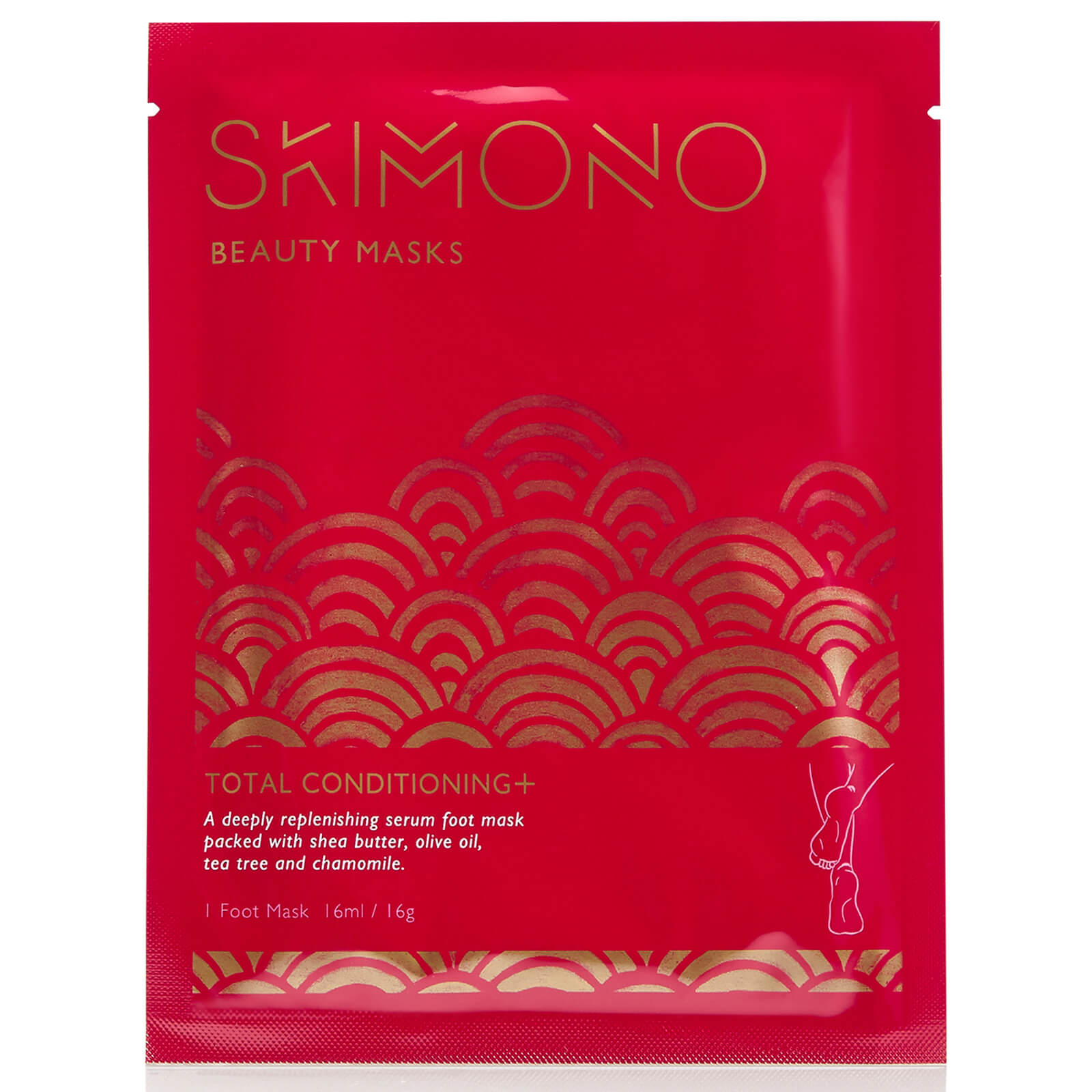 skimono-fuss SKIMONO – Total Conditioning+ – Fußmaske 1 Stück