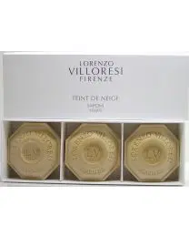 Lorenzo Villoresi – Teint de Neige – Geschenkbox Seife – 3 x 100 g