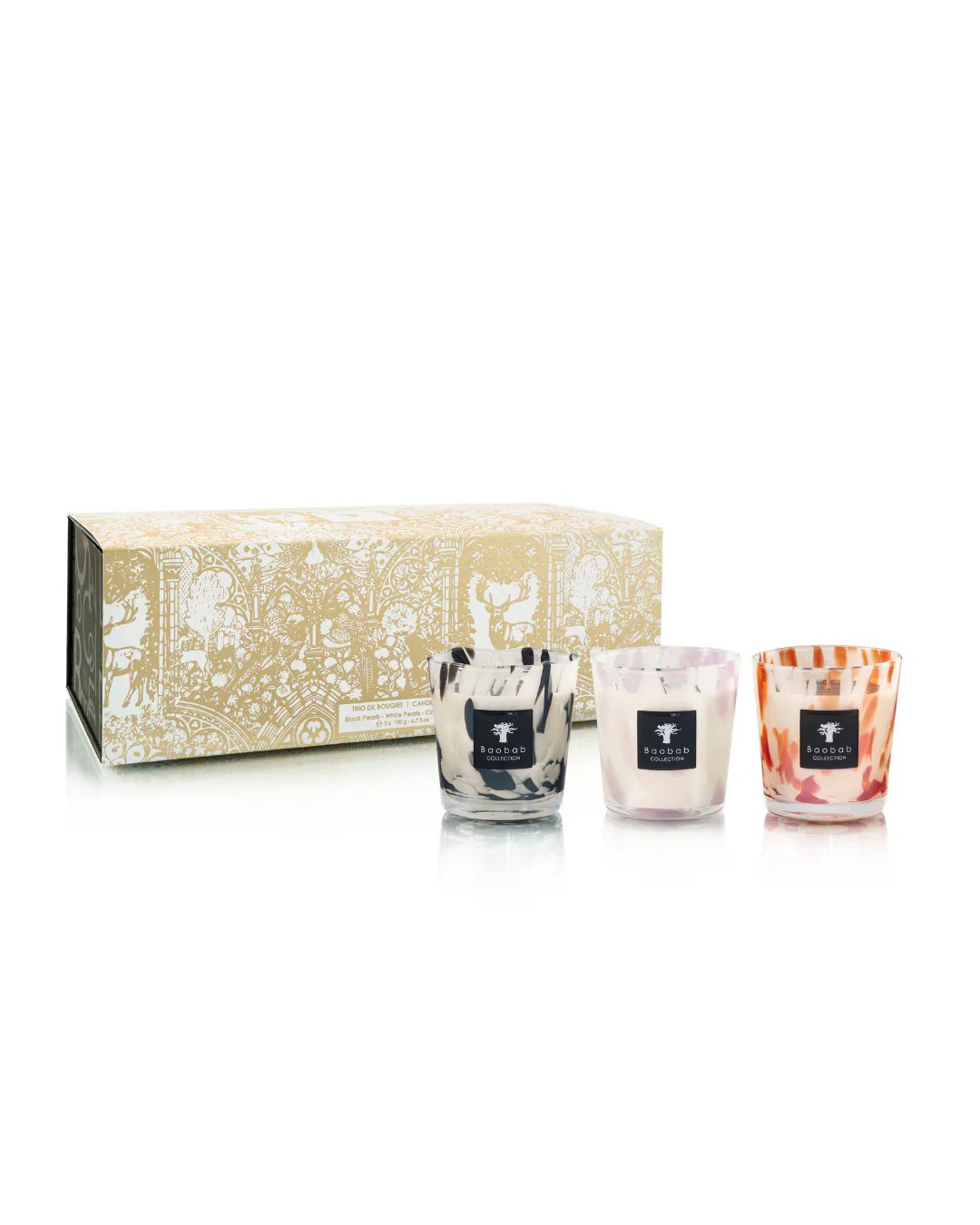 Baobab - Duftkerzen Set Pearls Candle Trio Baobab - Duftkerzen Set Pearls Candle Trio