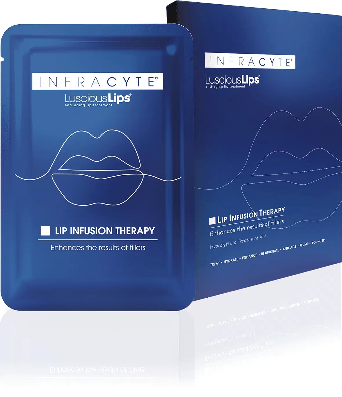 Luscious Lips - Lip Infusion Therapy - Anti Aging Lippenpflege Set inkl. 4 Stück