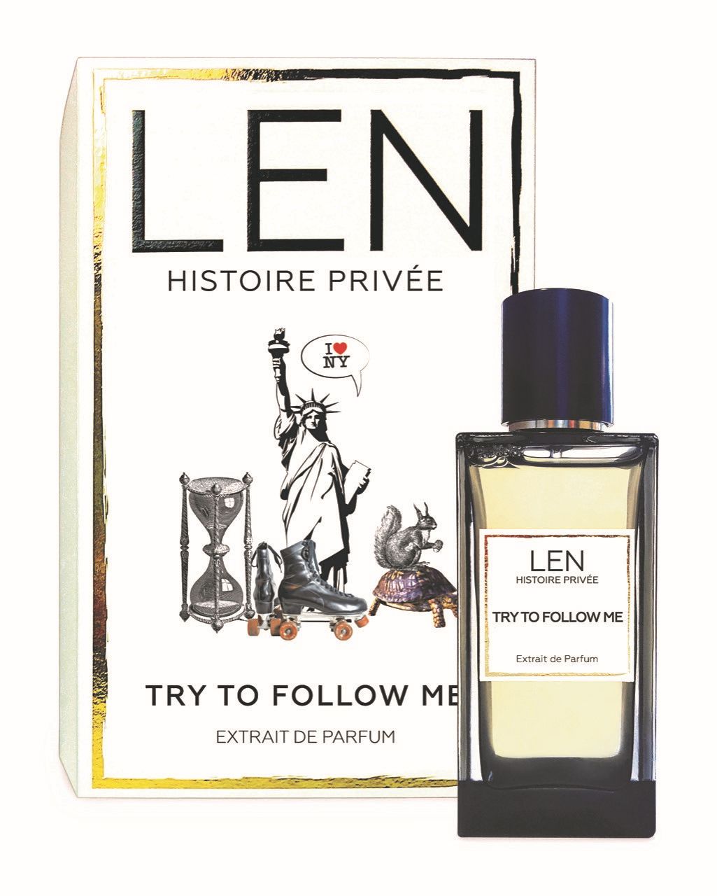 LEN Fragrance - Try To Follow Me - Histoire Privee - Extrait de Parfum 100 ml