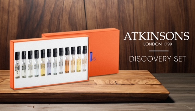 Monatsgewinnspiel Oktober: Atkinsons London 1799 Duftproben-Set! Monatsgewinnspiel Oktober: Atkinsons London 1799 Duftproben-Set!