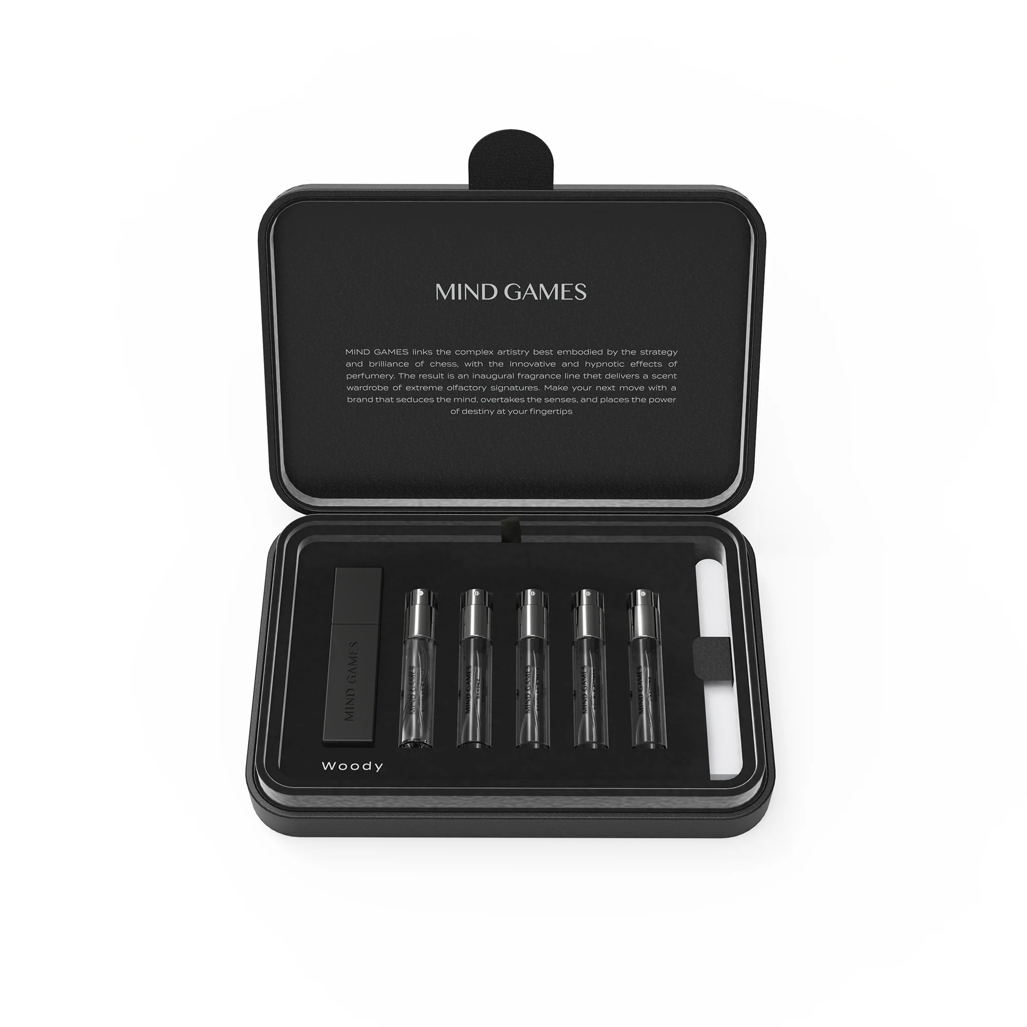 Mind Games - Olfactive Discovery Set Woody - Parfumproben Set Mind Games - Olfactive Discovery Set Woody - Parfumproben Set