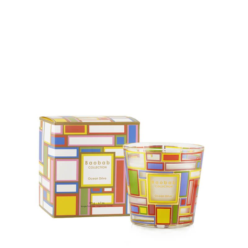 My-First-Ocean-Drive-mit-Verpackung Baobab - Ocean Drive - My First Baobab - Duftkerze