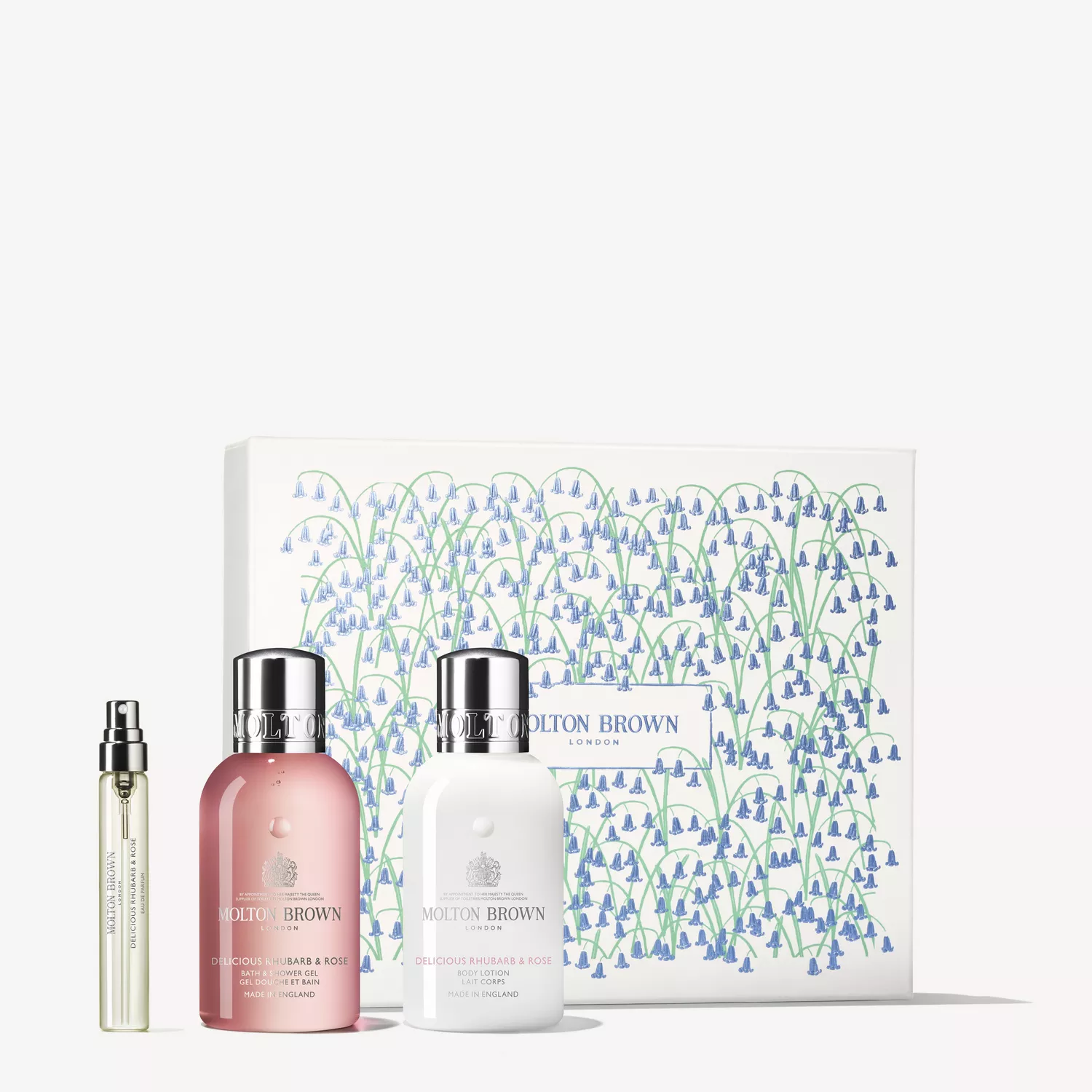 Molton Brown - Delicious Rhubarb & Rose Travel Gift Set - Reisegrößen Set Molton Brown - Delicious Rhubarb & Rose Travel Gift Set - Reisegrößen Set