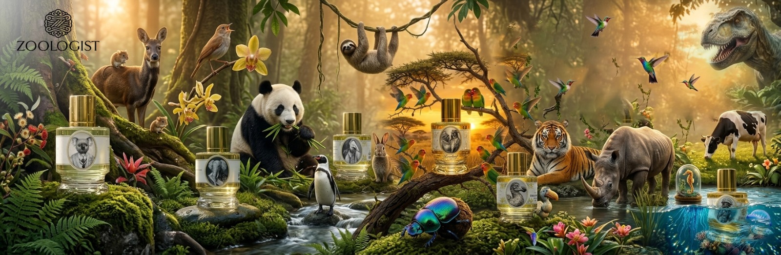 Zoologist Banner Dschungel