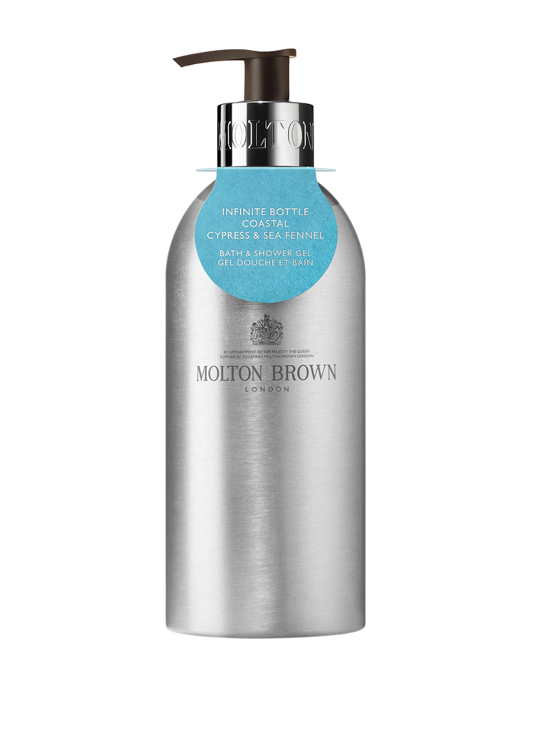 Molton Brown - Coastal Cypress & Sea Fennel - Bath & Shower Gel Infinite Bottle Molton Brown - Coastal Cypress & Sea Fennel - Bath & Shower Gel Infinite Bottle
