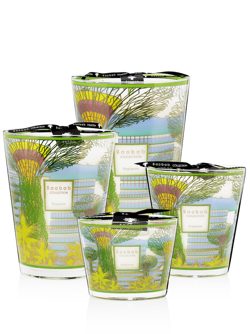 Baobab - Singapore Max 10 - Cities - Raumduftkerzen Set