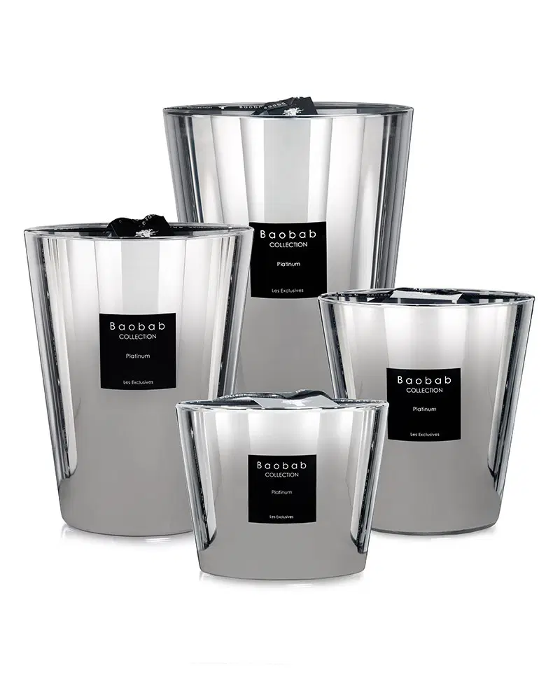 Baobab - Platinum - Duftkerzen Les Exclusives