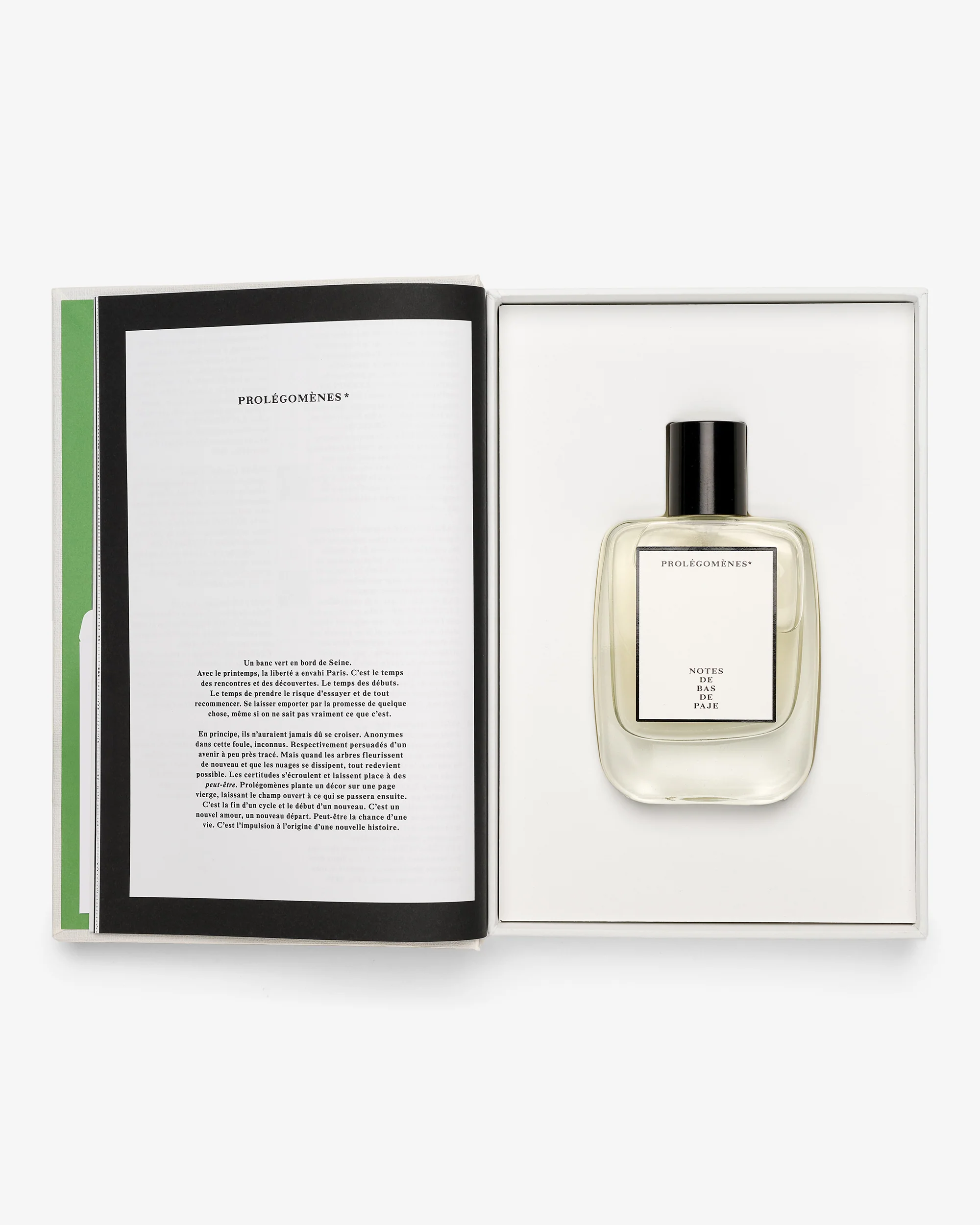 Notes De Bas De Paje - Prolégomènes - Extrait de Parfum