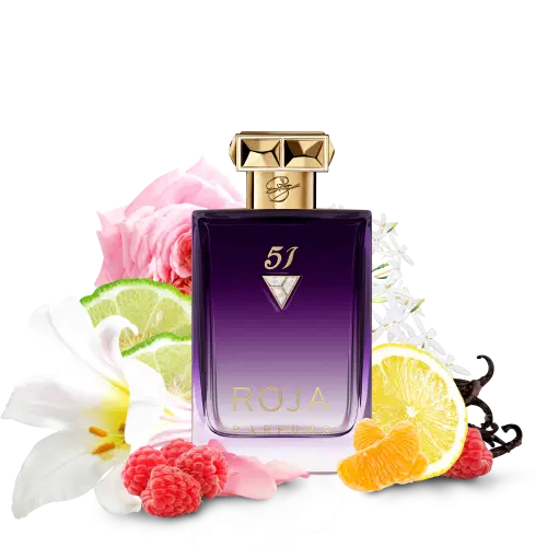 Roja Parfums - 51 Essence de Parfum - Pour Femme 100 ml Box Notes
