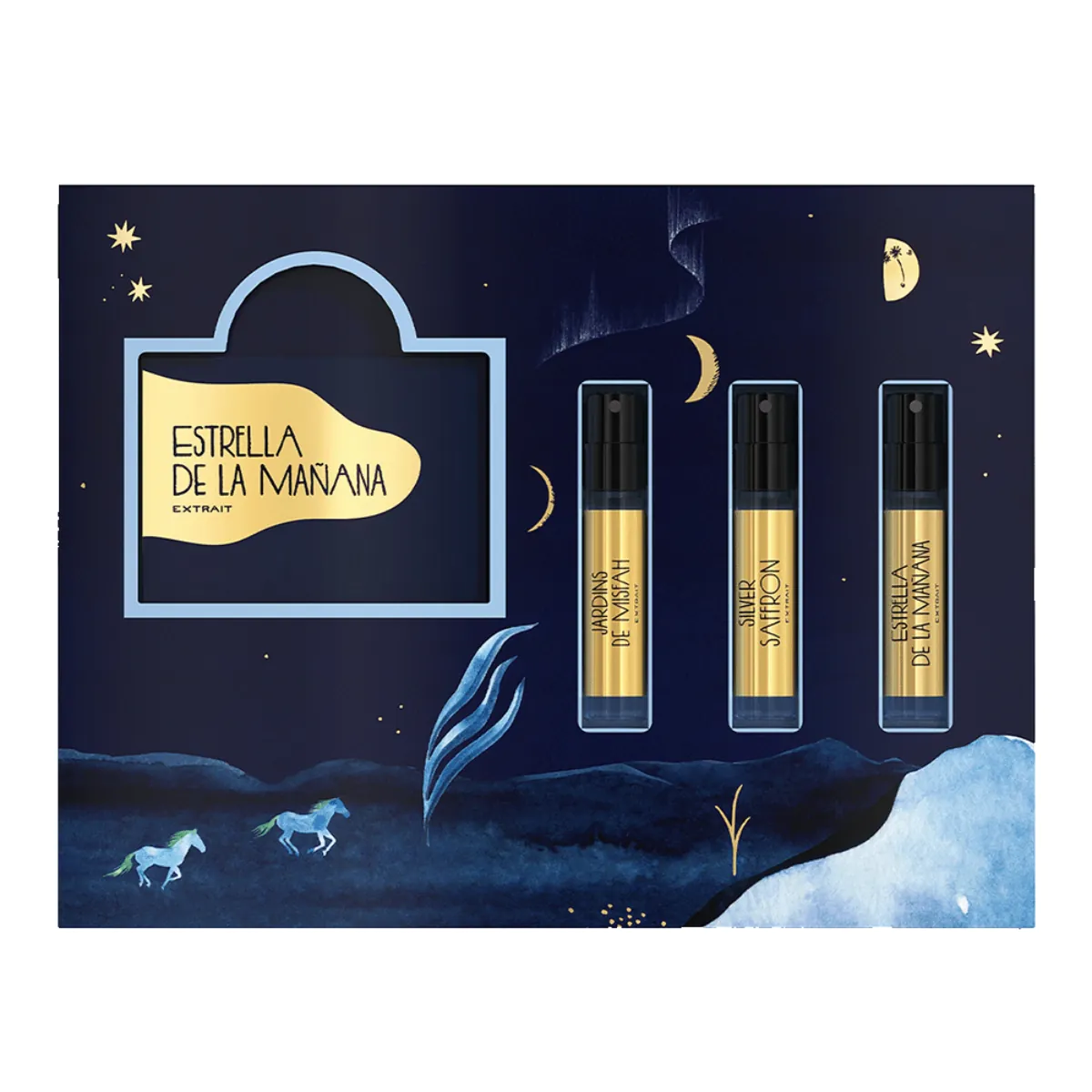 Une Nuit Nomade - Discovery Kit Extraits - 3 x 2,5 ml Une Nuit Nomade - Discovery Kit Extraits - 3 x 2,5 ml