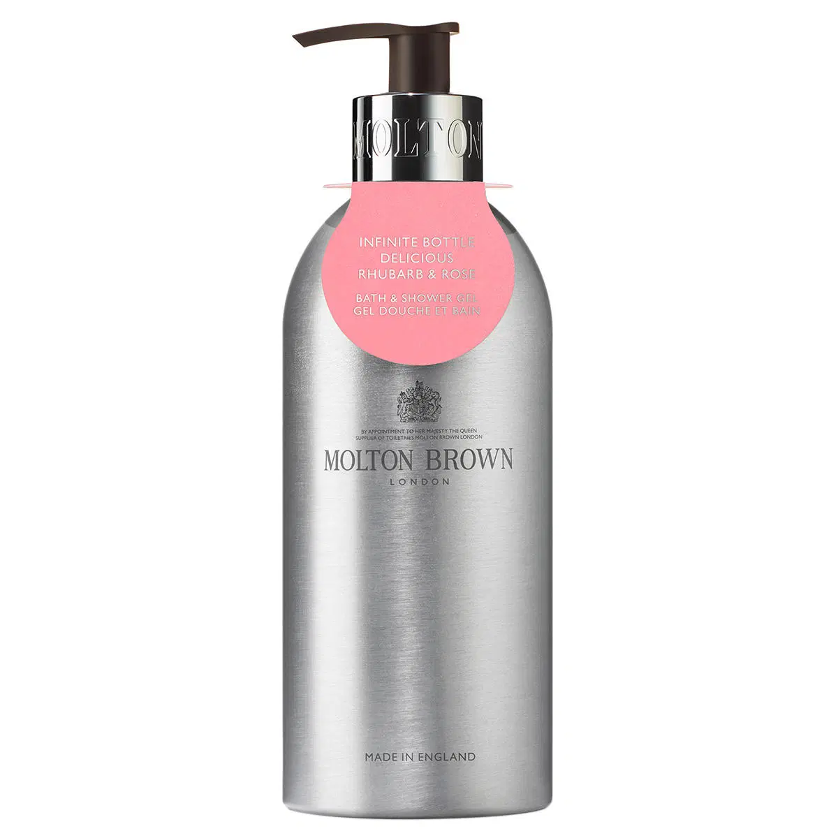Molton Brown - Delicious Rhubarb & Rose - Bath & Shower Gel Infinite Bottle