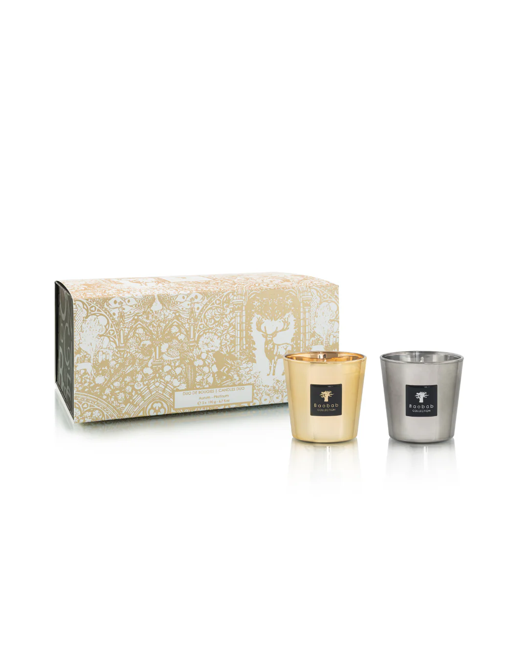 Baobab - Duftkerzen Set Aurum & Platinum Baobab - Duftkerzen Set Aurum & Platinum