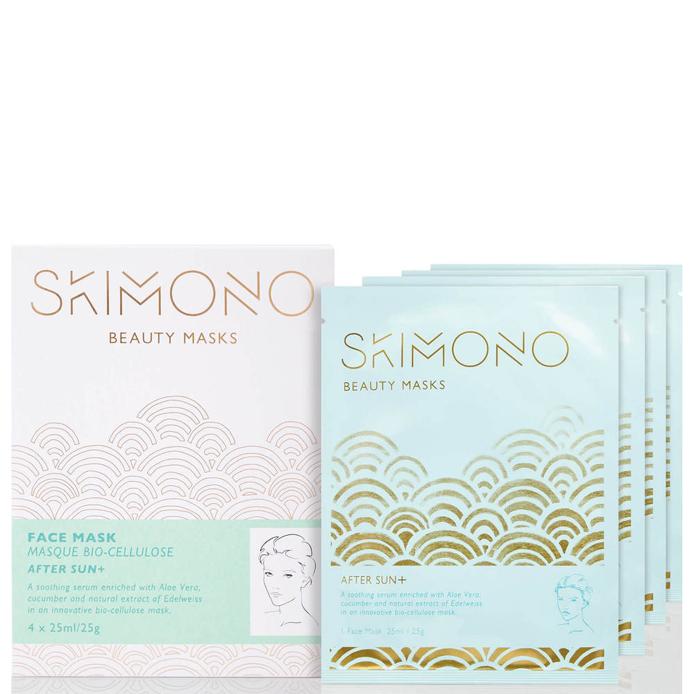 SKIMONO – After Sun+ – Gesichtsmaske - 4 St.