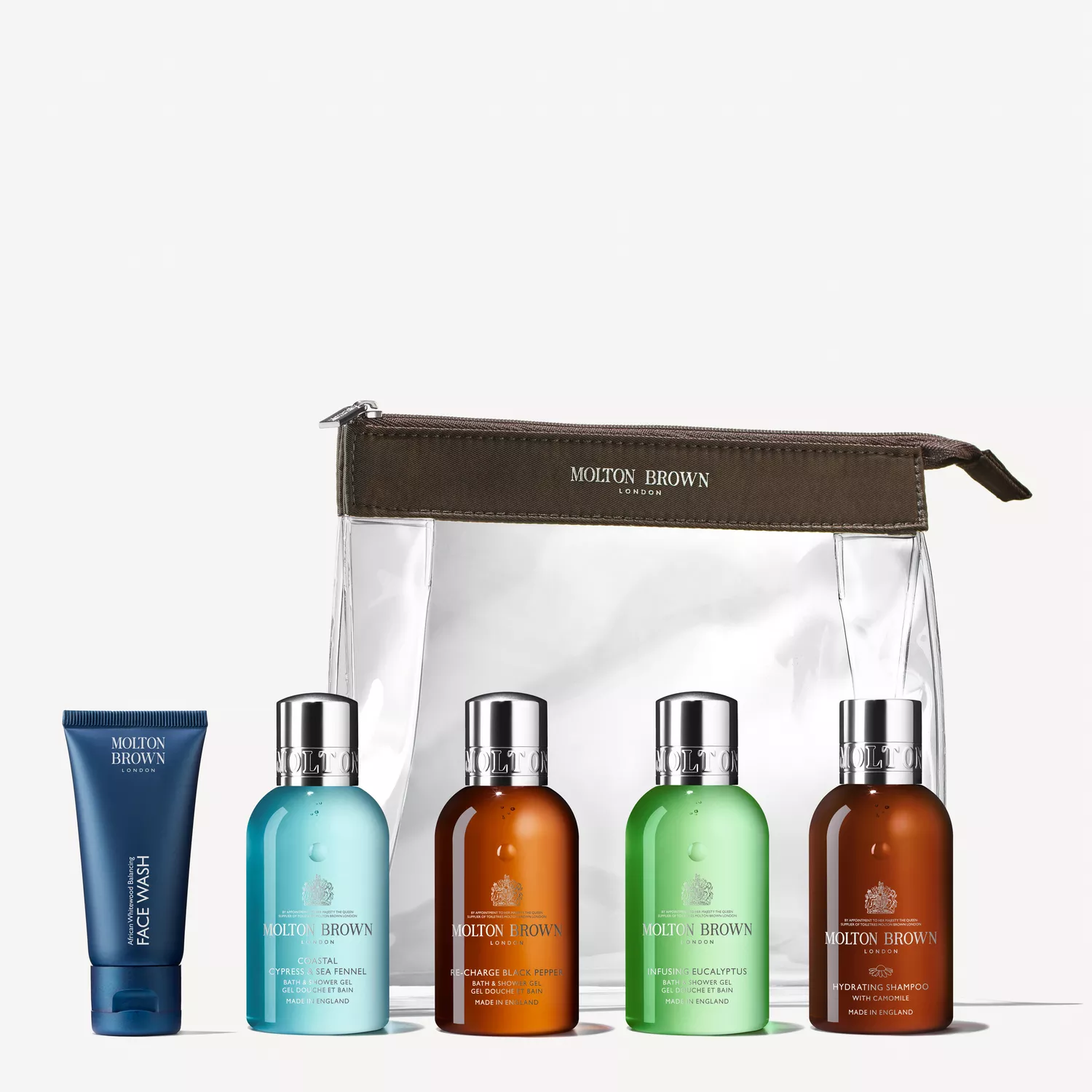 Molton Brown - The Refreshed Adventurer Körper- und Haarpflege Set - Kulturtasche Molton Brown - The Refreshed Adventurer Körper- und Haarpflege Set - Kulturtasche