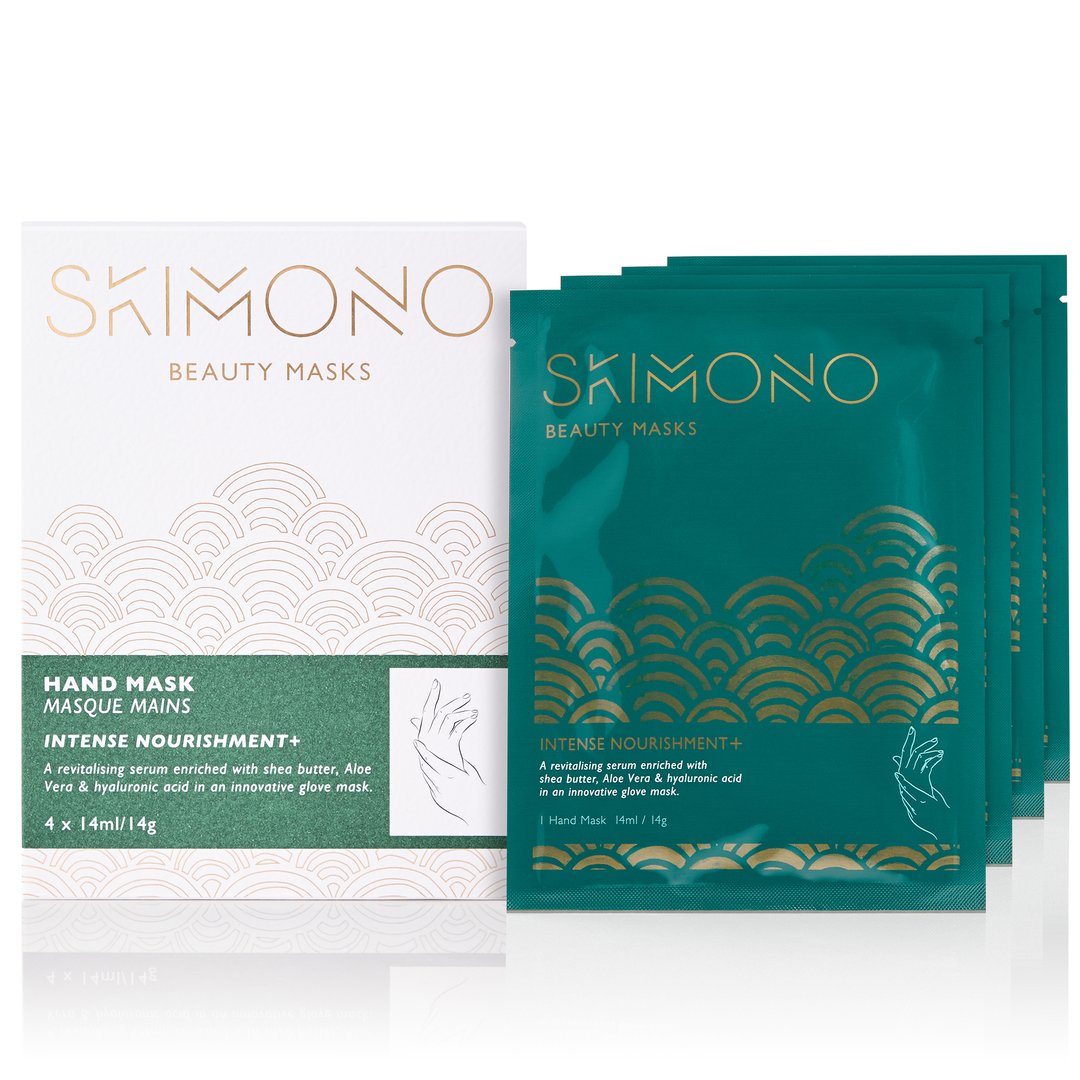 SKIMONO – Intense Nourishment+ – Handmaske - 4 Stück