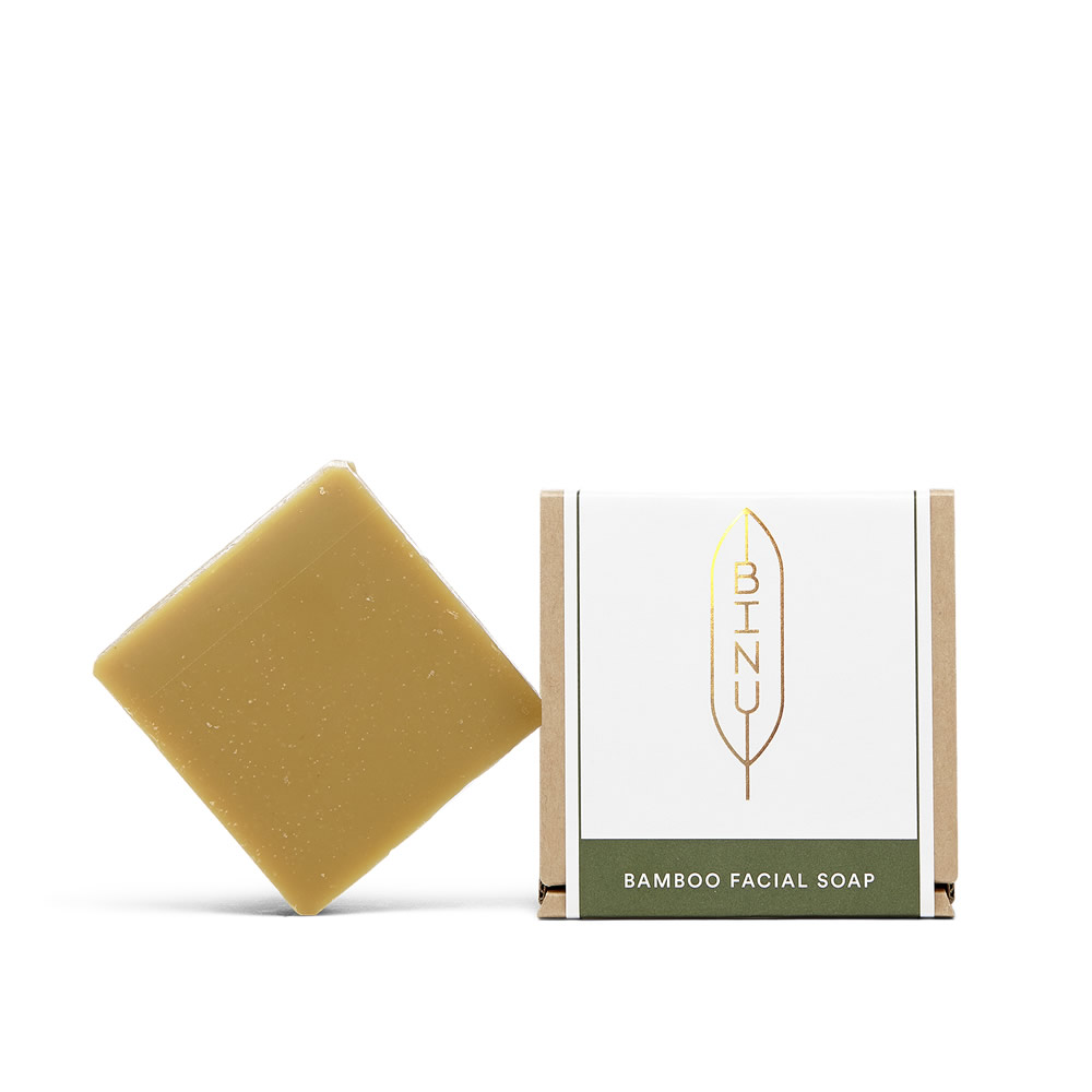 Binu - Bamboo Facial Soap - 100 g