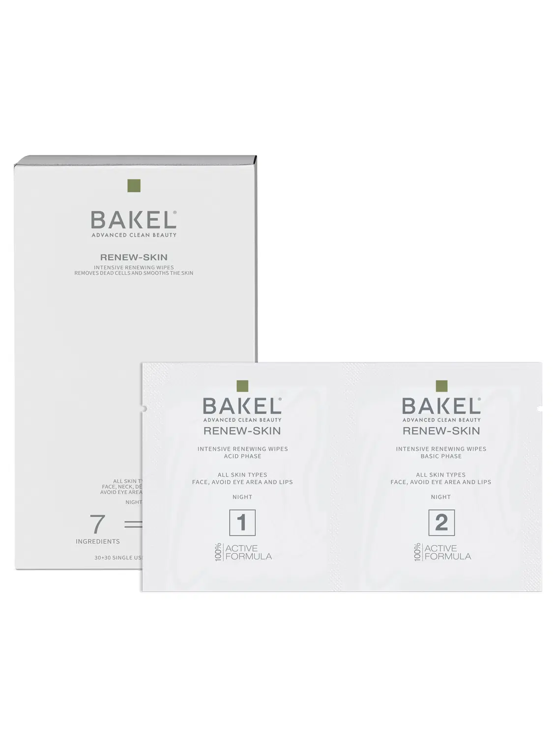 Bakel - Renew Skin - Gesichtspeeling Pads