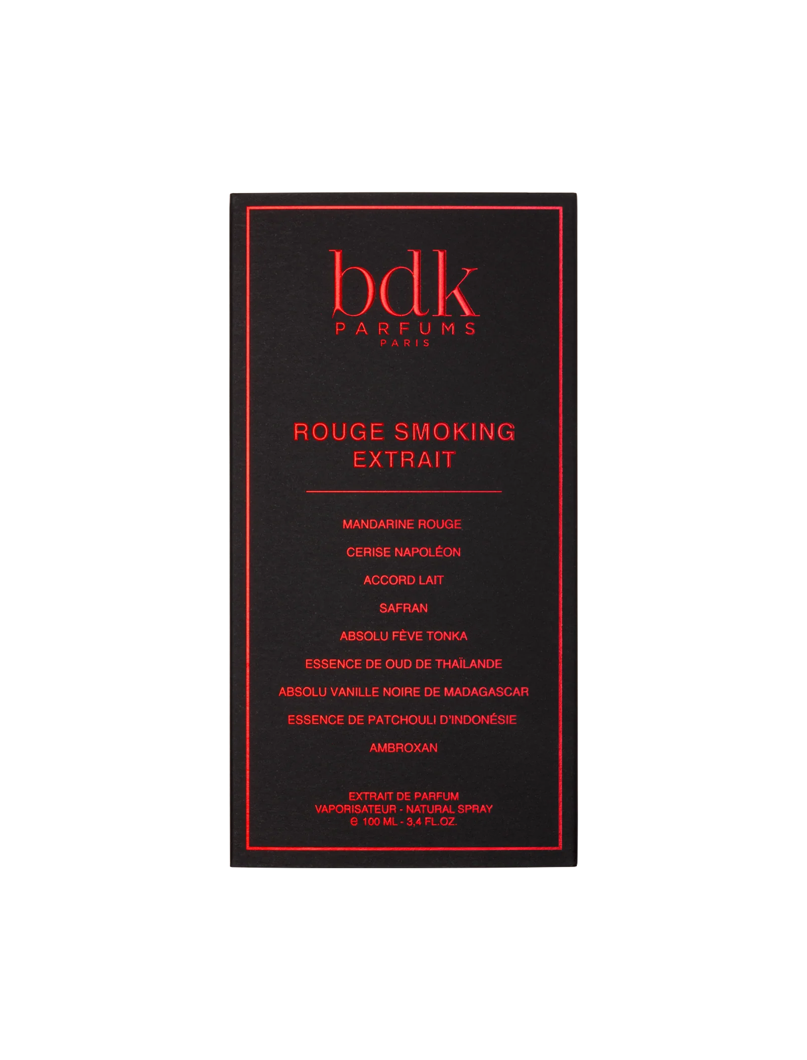 bdk - Rouge Smoking Extrait - Extrait de Parfum