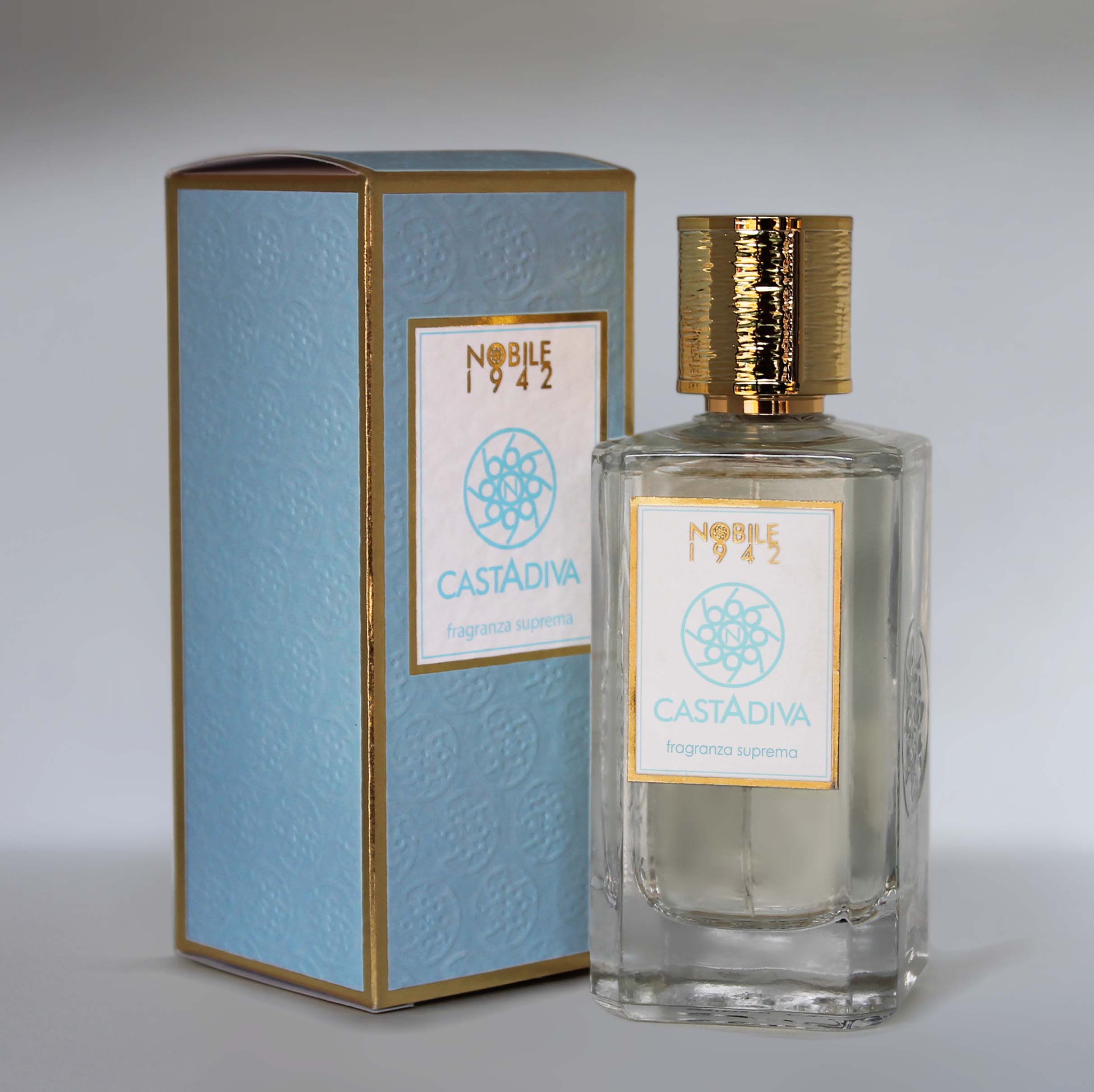 Nobile-castadiva_fragranza_suprema_flakon_und_box_ Nobile 1942 - Casta Diva Women - Fragranza Suprema - Eau de Parfum 75 ml